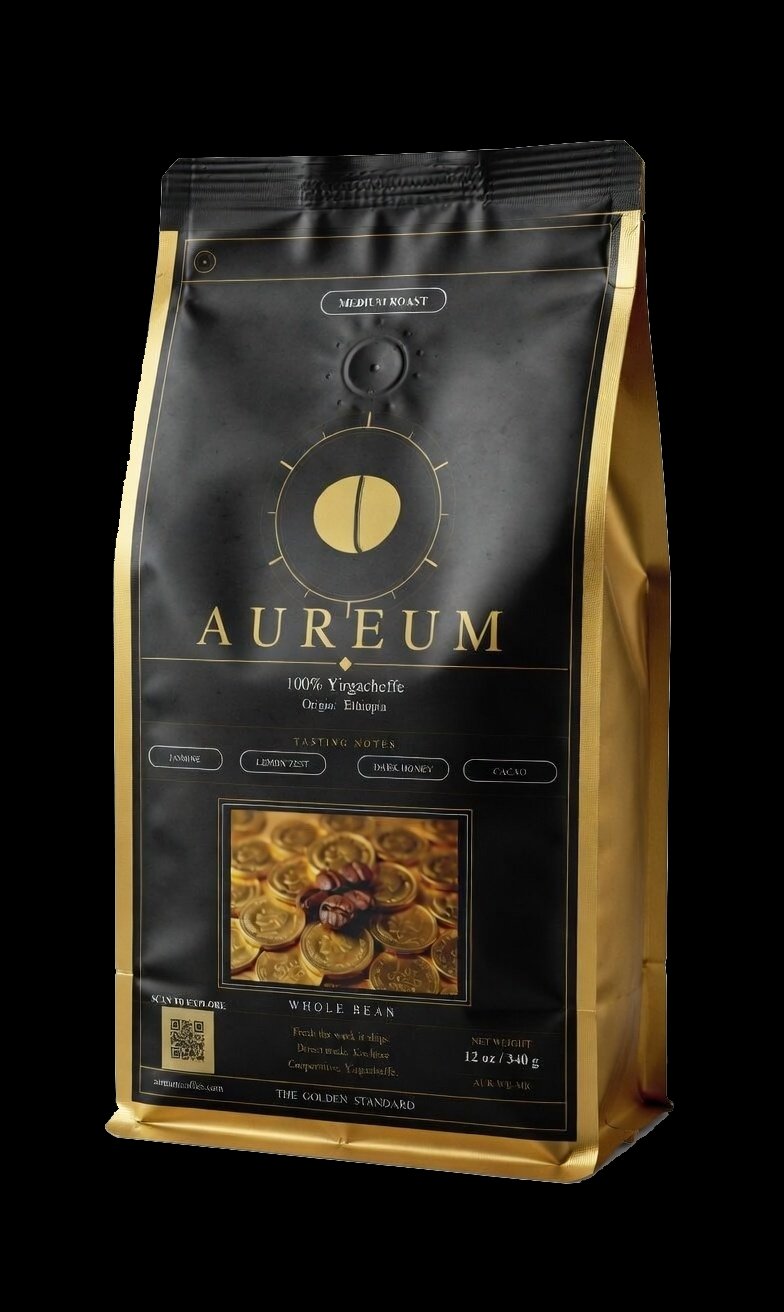 Aureum Coffee, Medium Roast Whole Bean